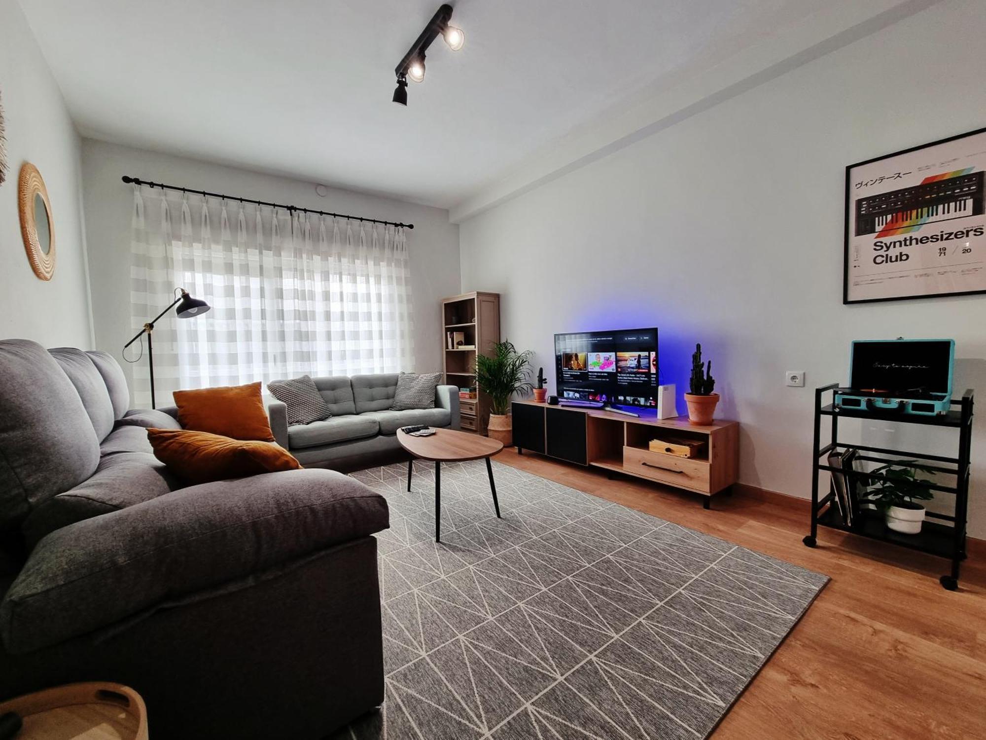 Apartamento Centrico De 3 Dormitorios Gijon Bagian luar foto